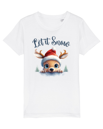 de Craciun cu pui de ren - Let it snow White
