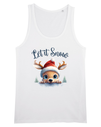 de Craciun cu pui de ren - Let it snow White