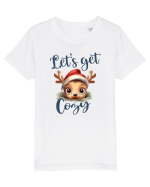 de Craciun cu pui de ren - Let s get cozy Tricou mânecă scurtă  Copii Mini Creator