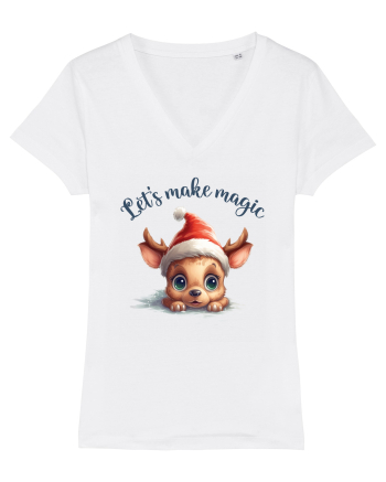 de Craciun cu pui de ren - Let s make magic White