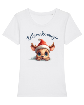 de Craciun cu pui de ren - Let s make magic White