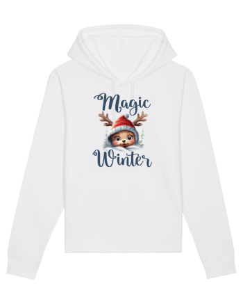 de Craciun cu pui de ren - Magic winter White