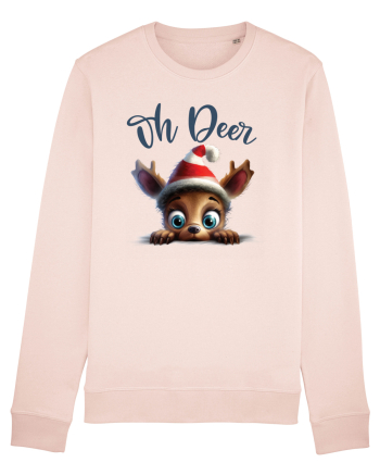 de Craciun cu pui de ren - Oh Deer Reindeer Candy Pink