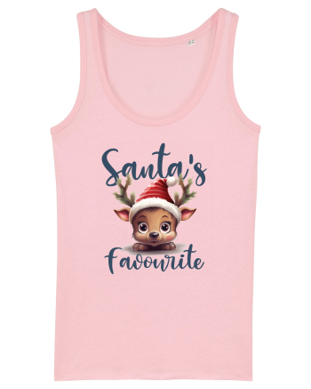de Craciun cu pui de ren - Santas favourite Cotton Pink