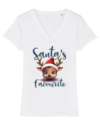 de Craciun cu pui de ren - Santas favourite White