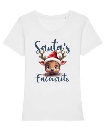 de Craciun cu pui de ren - Santas favourite White