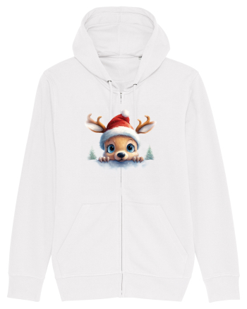 de Craciun cu pui de ren - v2 White