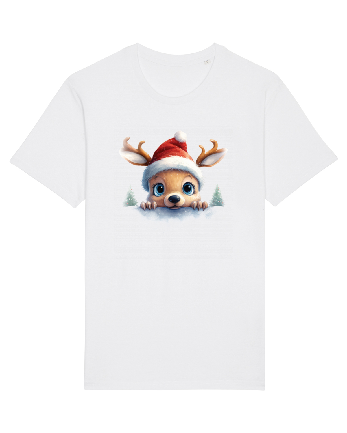 Tricou mânecă scurtă Unisex Rocker White