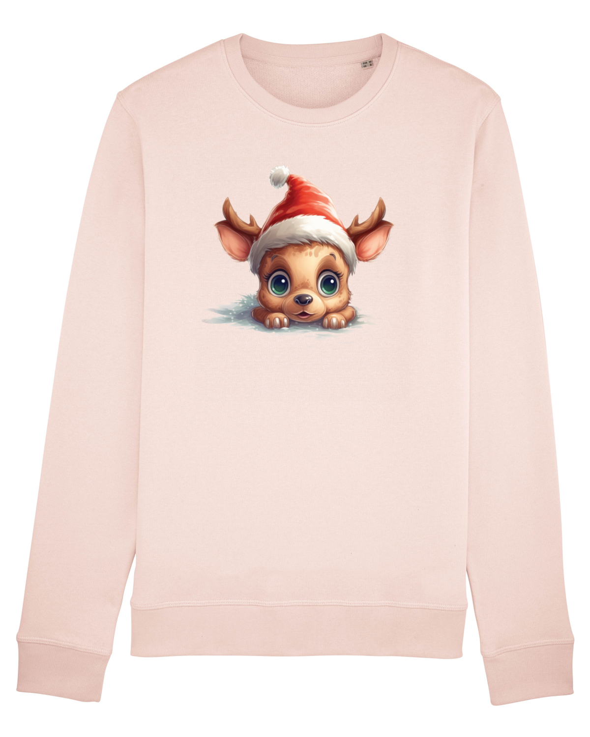 Bluză mânecă lungă Unisex Rise Candy Pink