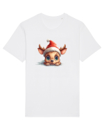 de Craciun cu pui de ren - v3 Tricou mânecă scurtă Unisex Rocker