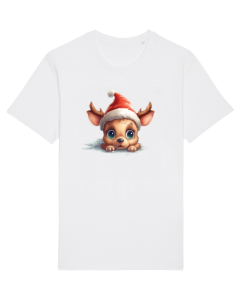 de Craciun cu pui de ren - v3 White
