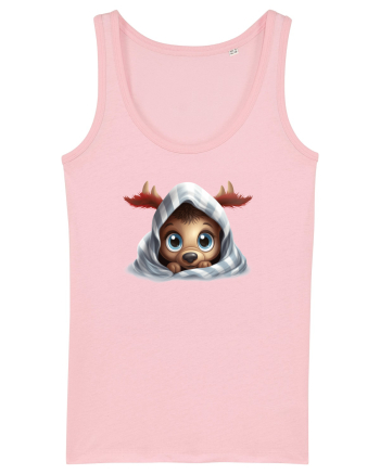 de Craciun cu pui de ren - v4 Cotton Pink