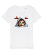 de Craciun cu pui de ren - v4 Tricou mânecă scurtă  Copii Mini Creator