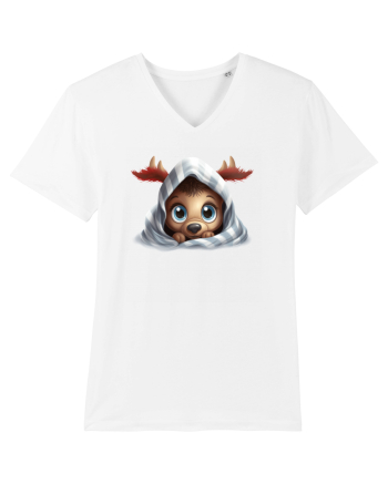 de Craciun cu pui de ren - v4 White