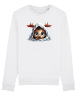 de Craciun cu pui de ren - v4 Bluză mânecă lungă Unisex Rise