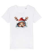 de Craciun cu pui de ren - v5 Tricou mânecă scurtă  Copii Mini Creator