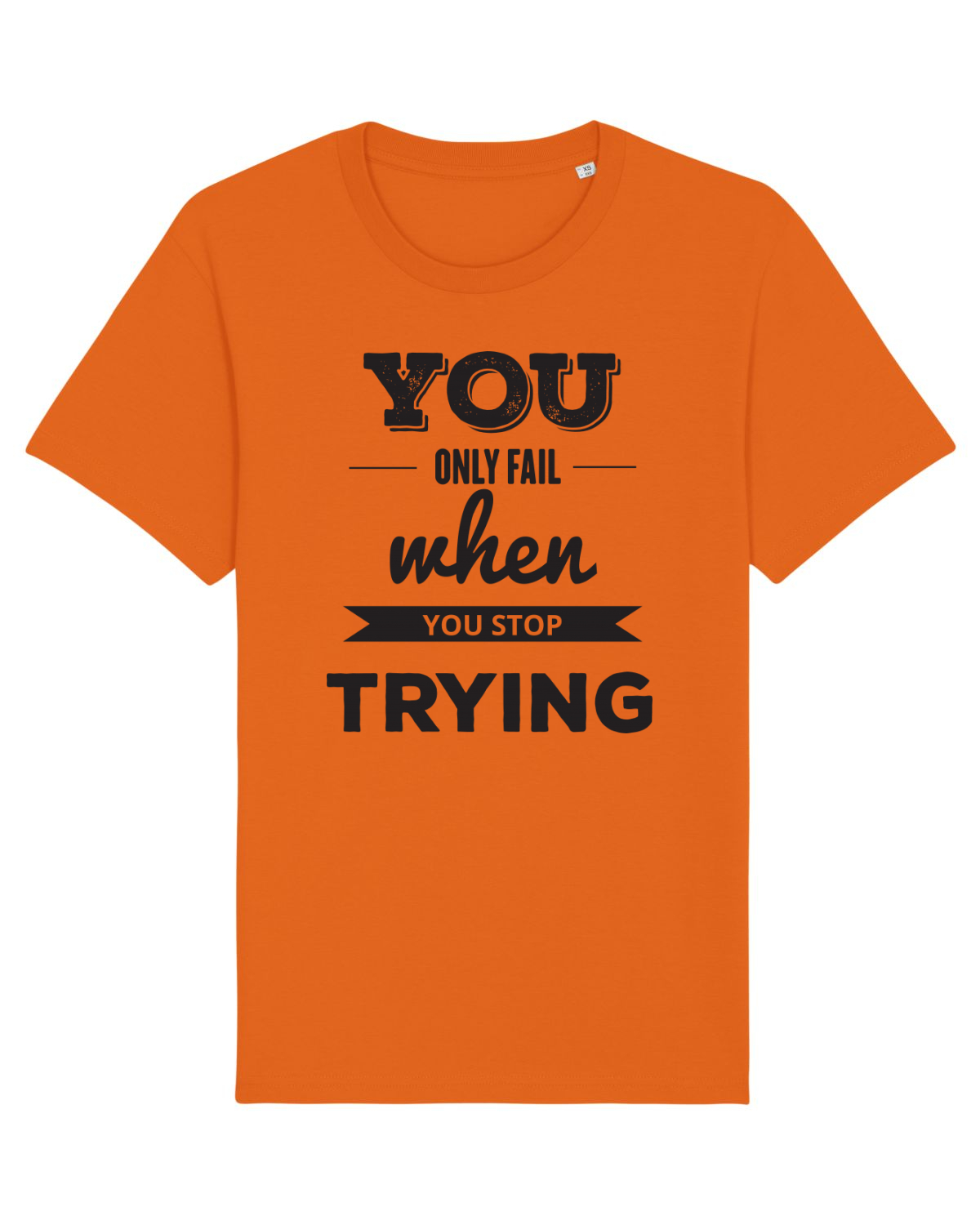 Tricou mânecă scurtă Unisex Rocker Bright Orange