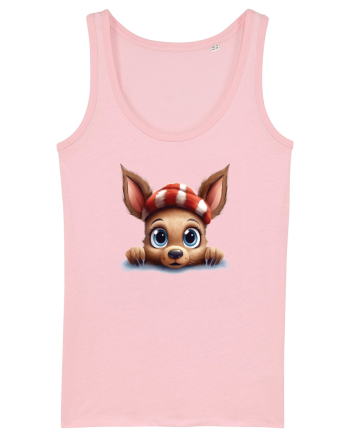 de Craciun cu pui de ren - v6 Cotton Pink