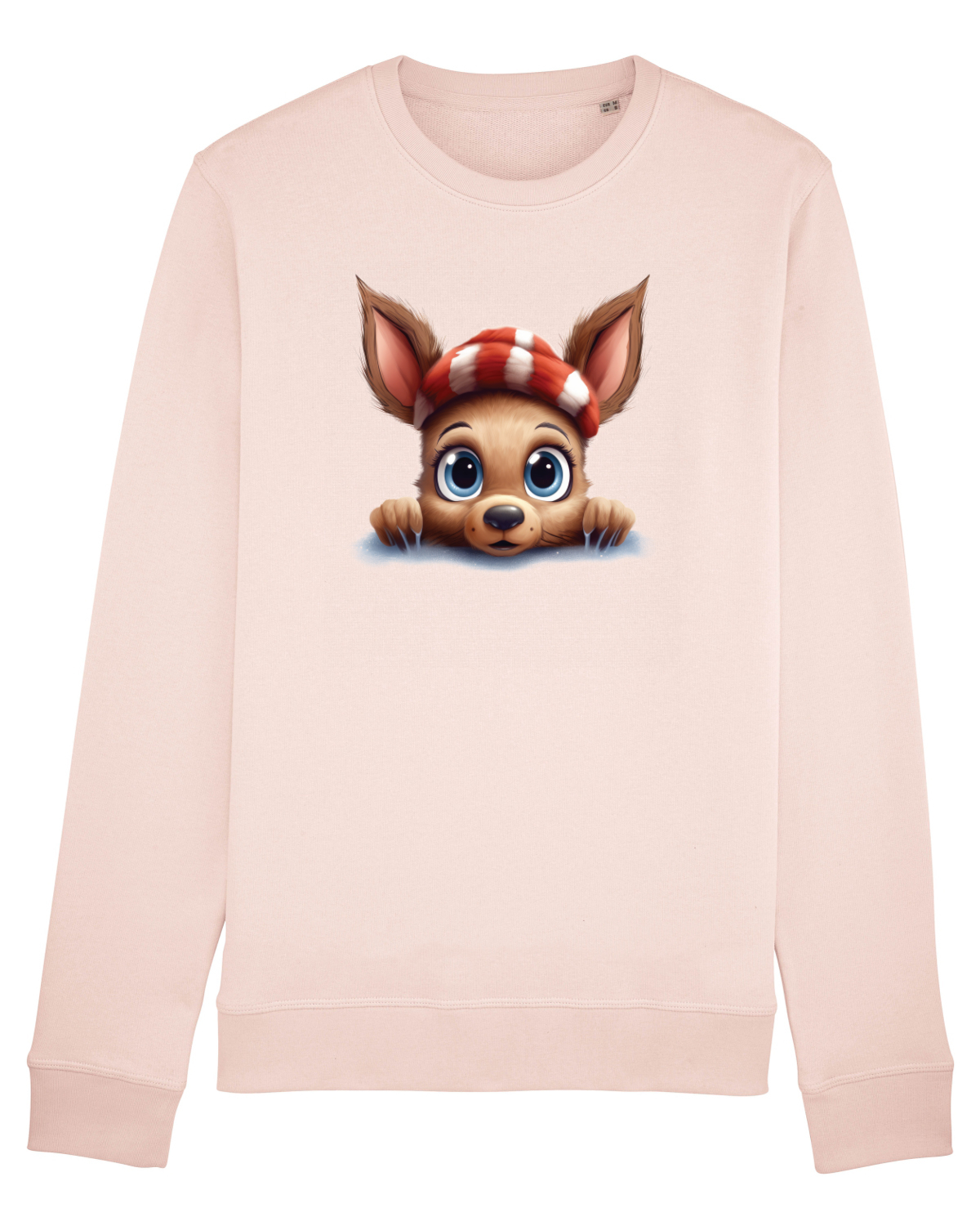 Bluză mânecă lungă Unisex Rise Candy Pink