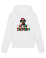 cu urări de Crăciun si cățel Doberman Pinscher Hanorac Unisex Drummer