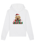 cu urări de Crăciun si cățel Golden Retriever Hanorac Unisex Drummer