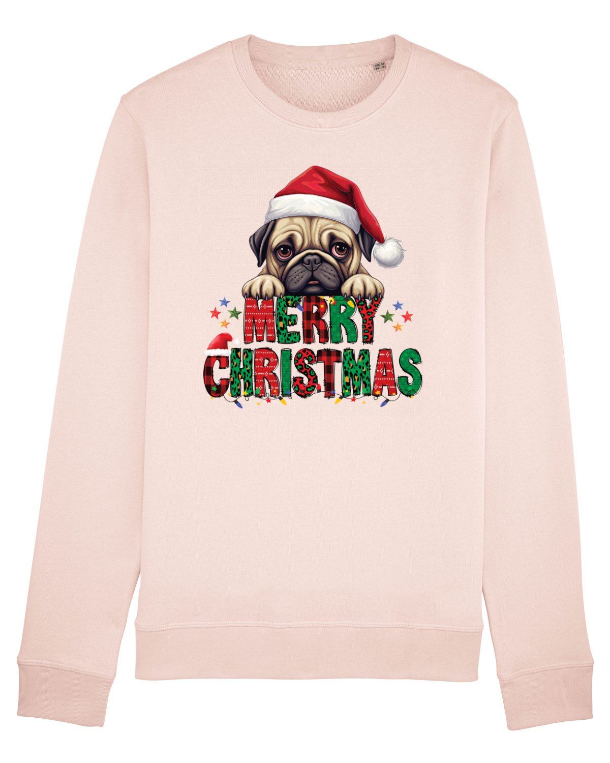 Bluză mânecă lungă Unisex Rise Candy Pink