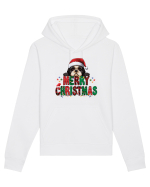 cu urări de Crăciun si cățel Shih Tzu Hanorac Unisex Drummer
