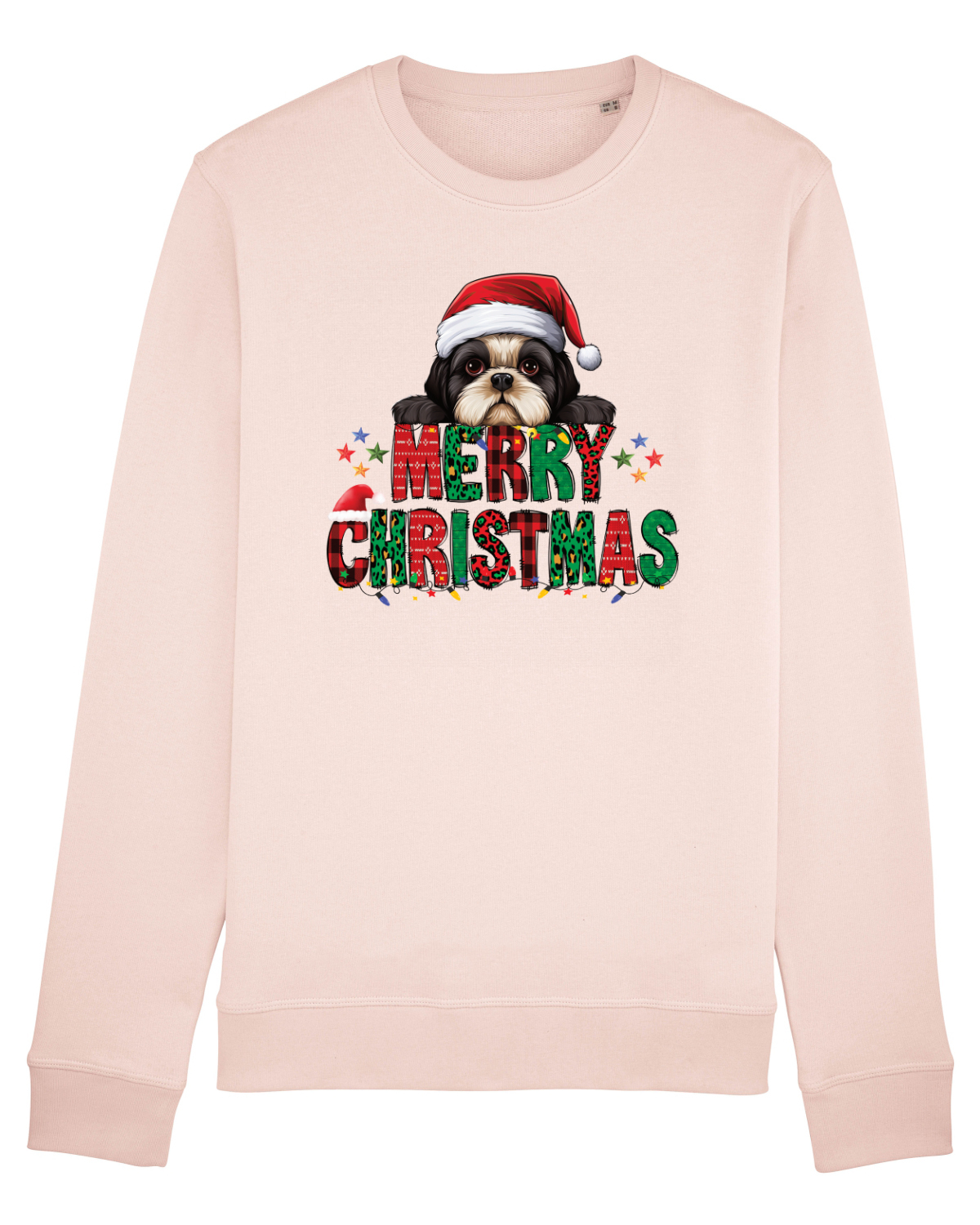 Bluză mânecă lungă Unisex Rise Candy Pink