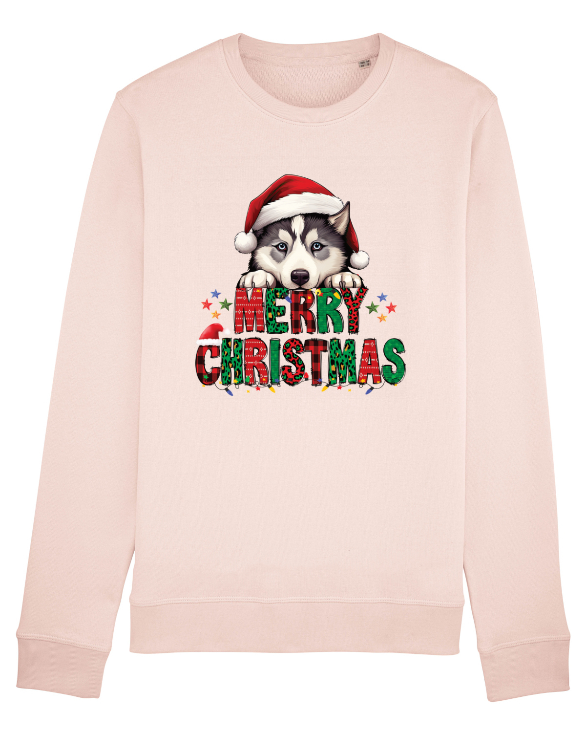 Bluză mânecă lungă Unisex Rise Candy Pink