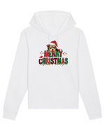 cu urări de Crăciun si cățel Yorkshire Terrier Hanorac Unisex Drummer