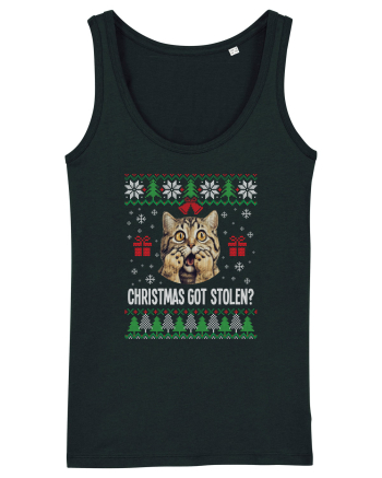amuzant cu motive de Crăciun - Christmas got stolen Black