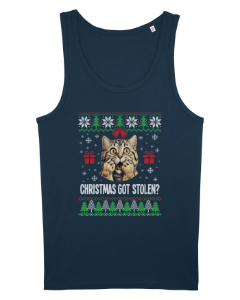 amuzant cu motive de Crăciun - Christmas got stolen Navy