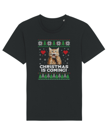 amuzant cu motive de Crăciun - Christmas is coming Black