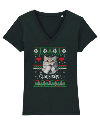 amuzant cu motive de Crăciun - Christmas! Black