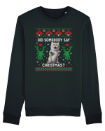 amuzant cu motive de Crăciun - Did somebody say Christmas Bluză mânecă lungă Unisex Rise