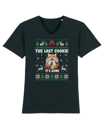 amuzant cu motive de Crăciun - The last cookie it s gone Black