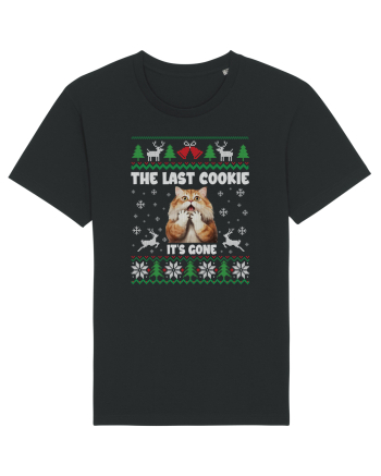 amuzant cu motive de Crăciun - The last cookie it s gone Black