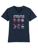 DONUT Tricou mânecă scurtă guler V Bărbat Presenter