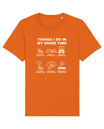 MOTORCYCLE Bright Orange