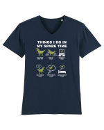 T-REX Tricou mânecă scurtă guler V Bărbat Presenter