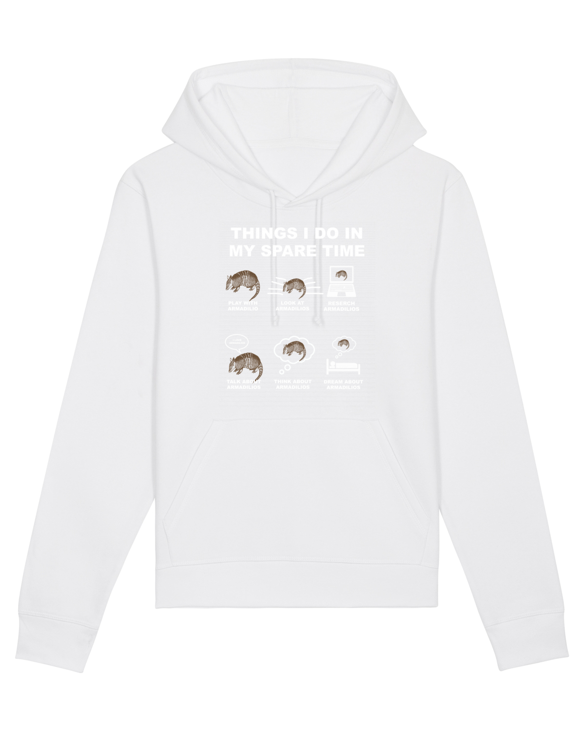 Hanorac Unisex Drummer White