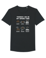 ARMADILIO Tricou mânecă scurtă guler larg Bărbat Skater