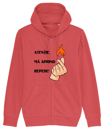 Atenție, mă aprind repede! Carmine Red
