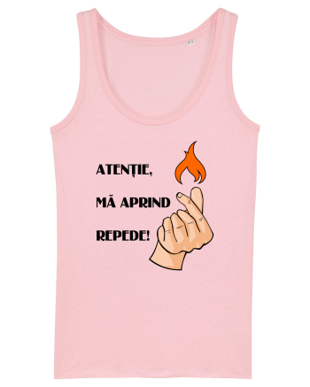 Atenție, mă aprind repede! Cotton Pink
