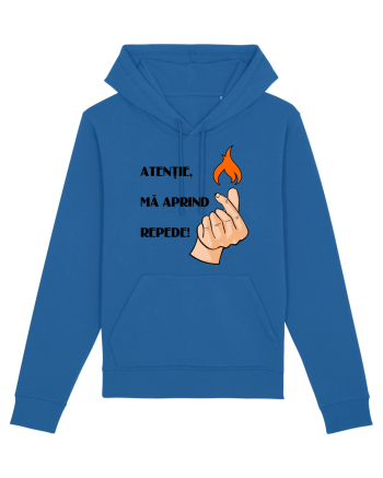 Atenție, mă aprind repede! Royal Blue