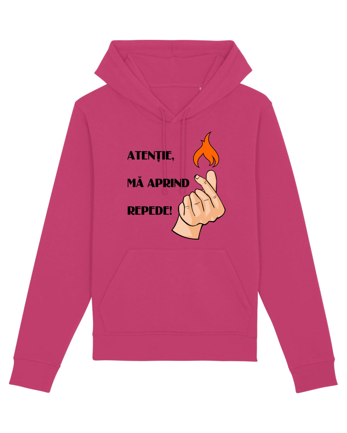 Hanorac Unisex Drummer Raspberry