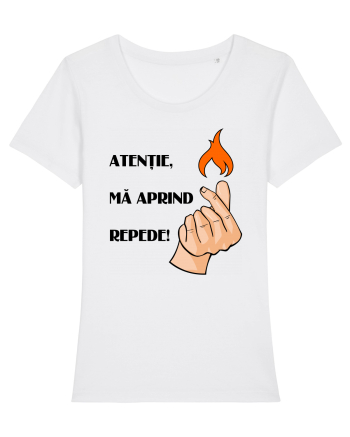 Atenție, mă aprind repede! White