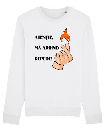 Atenție, mă aprind repede! White