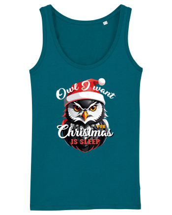 Owl I want for Christmas is sleep Ocean Depth