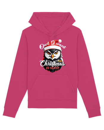 Owl I want for Christmas is sleep Raspberry